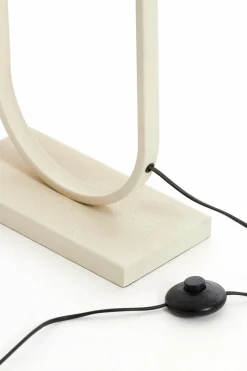 Light en Living Vloerlamp 30x15x142 cm JAMIRI crème Outlet