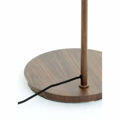 Light en Living Vloerlamp 43x30x165 cm BAYLIE hout print d bruin+bruin glas Online