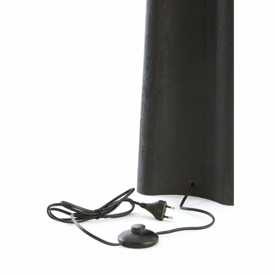 Light en Living Vloerlamp 23x23x125 cm NAVELLI hout mat zwart Online