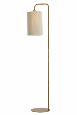 Light en Living Vloerlamp 33,5x28x155 cm DONIO hout print naturel+touw crème Best