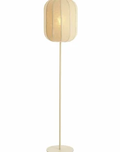 Light en Living Vloerlamp SOLUNE Ø35x165 cm Naturel + Crème – Light & Living Clearance