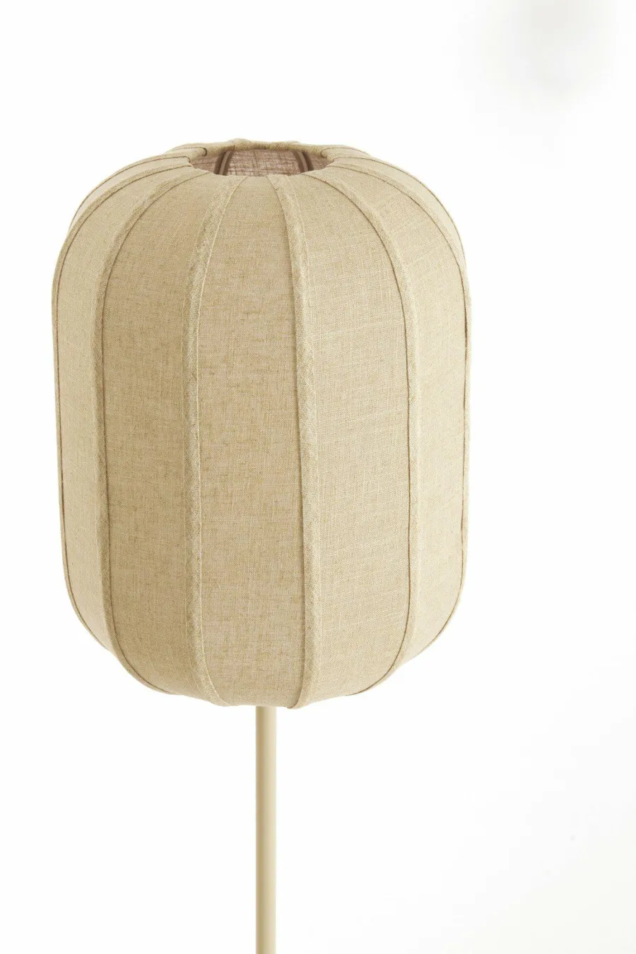 Light en Living Vloerlamp SOLUNE Ø35x165 cm Naturel + Crème – Light & Living Clearance