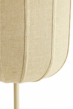 Light en Living Vloerlamp SOLUNE Ø35x165 cm Naturel + Crème – Light & Living Clearance