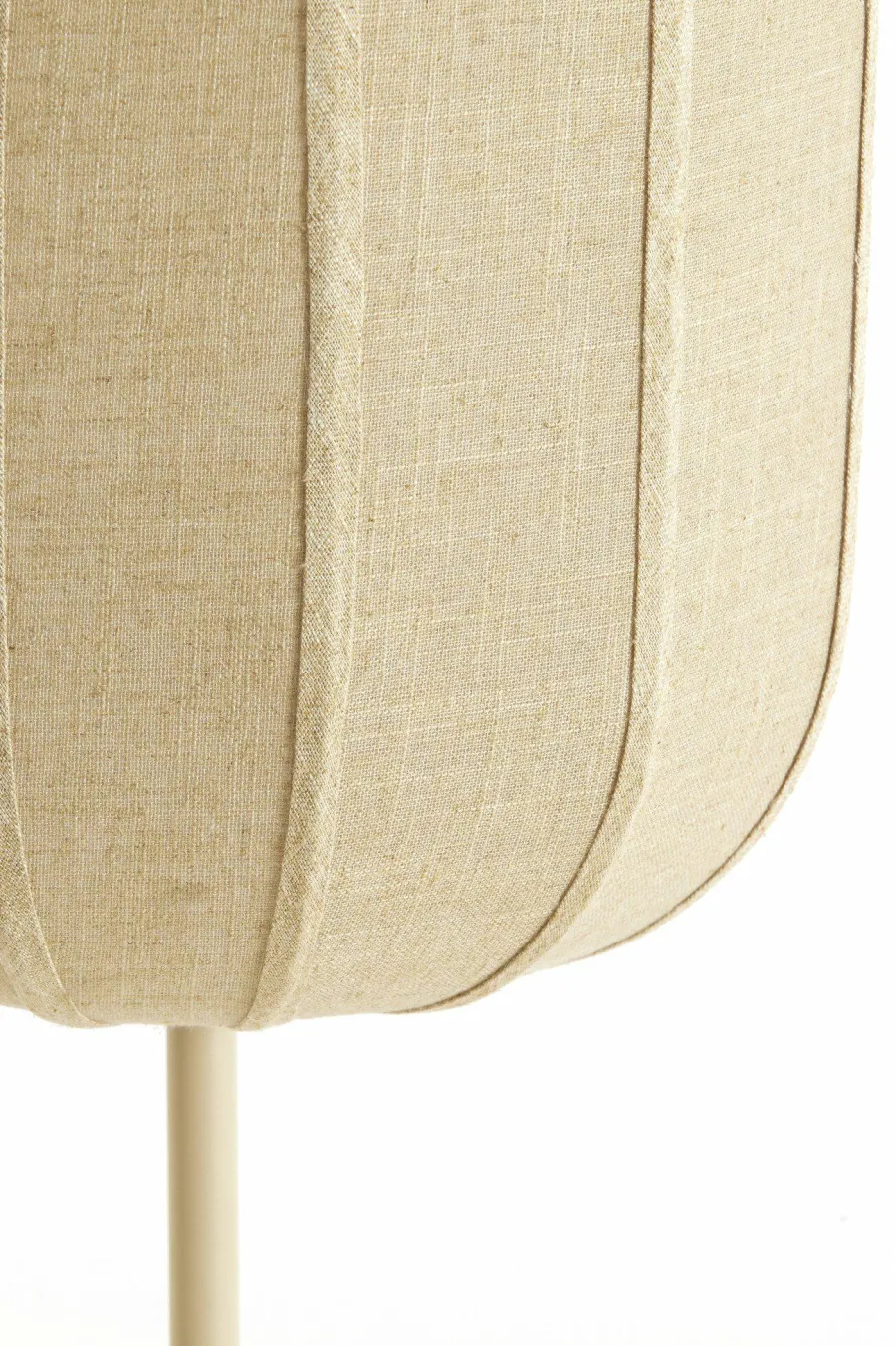 Light en Living Vloerlamp SOLUNE Ø35x165 cm Naturel + Crème – Light & Living Clearance