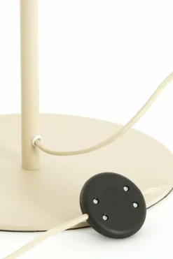 Light en Living Vloerlamp SOLUNE Ø35x165 cm Naturel + Crème – Light & Living Clearance