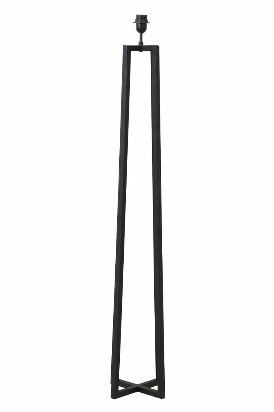 Light en Living Vloerlamp 25x25x130 cm MILEY mat zwart