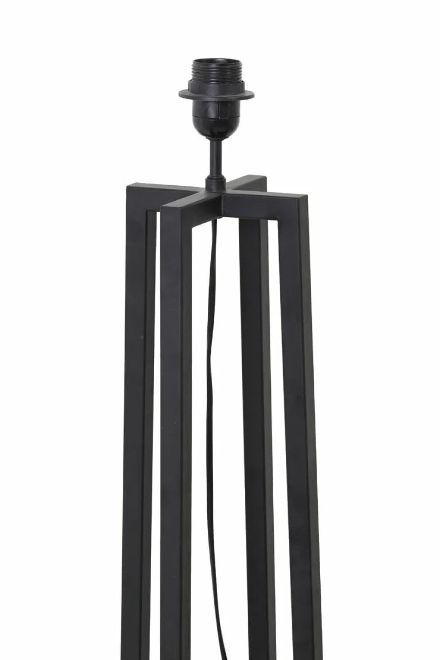 Light en Living Vloerlamp 25x25x130 cm MILEY mat zwart