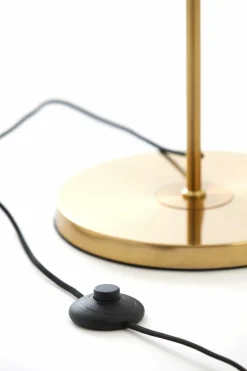 Light en Living Vloerlamp Ø30x160 cm MEDINA glas smoke+goud Hot