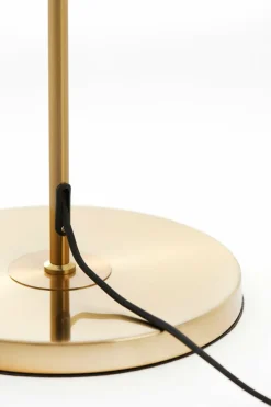 Light en Living Vloerlamp Ø30x160 cm MEDINA glas smoke+goud Hot