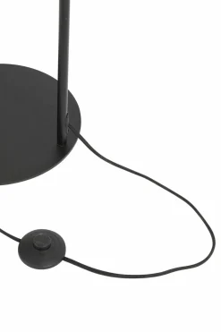 Light en Living Vloerlamp Ø28x155 cm LEKAR antiek brons+smoke glas Outlet