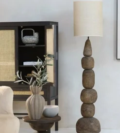 Light en Living Vloerlamp Ø30x135 cm MARREE donker bruin Sale