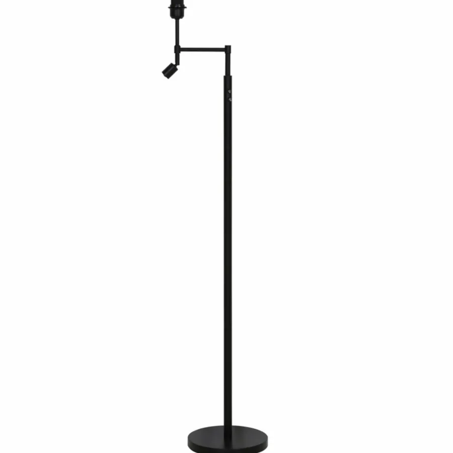 Light en Living Vloerlamp Ø25x140 cm MONTANA mat zwart met LED