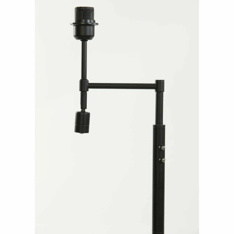 Light en Living Vloerlamp Ø25x140 cm MONTANA mat zwart met LED