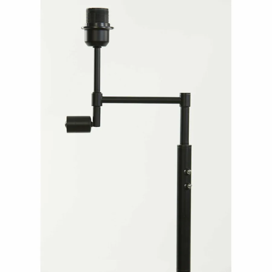Light en Living Vloerlamp Ø25x140 cm MONTANA mat zwart met LED