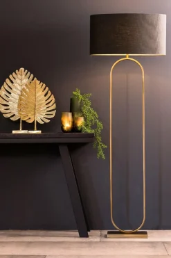 Light en Living Vloerlamp 30x15x142 cm JAMIRI antiek brons Discount