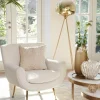 Light en Living Vloerlamp Ø42x146 cm MAYSON glas goud-helder+goud Clearance