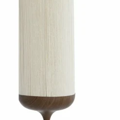 Light en Living Vloerlamp Ø23x159 cm DANIA hout print d bruin+touw crème Discount