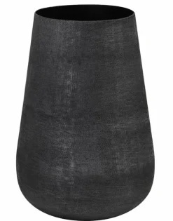 Light en Living VVaas deco GIVRON mat zwart Ø18x26 cm