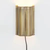 Light en Living Wandlamp 13,5x9,5x20,5 cm FRINGE antiek brons New