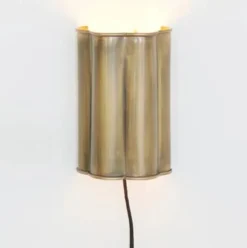 Light en Living Wandlamp 13,5x9,5x20,5 cm FRINGE antiek brons New