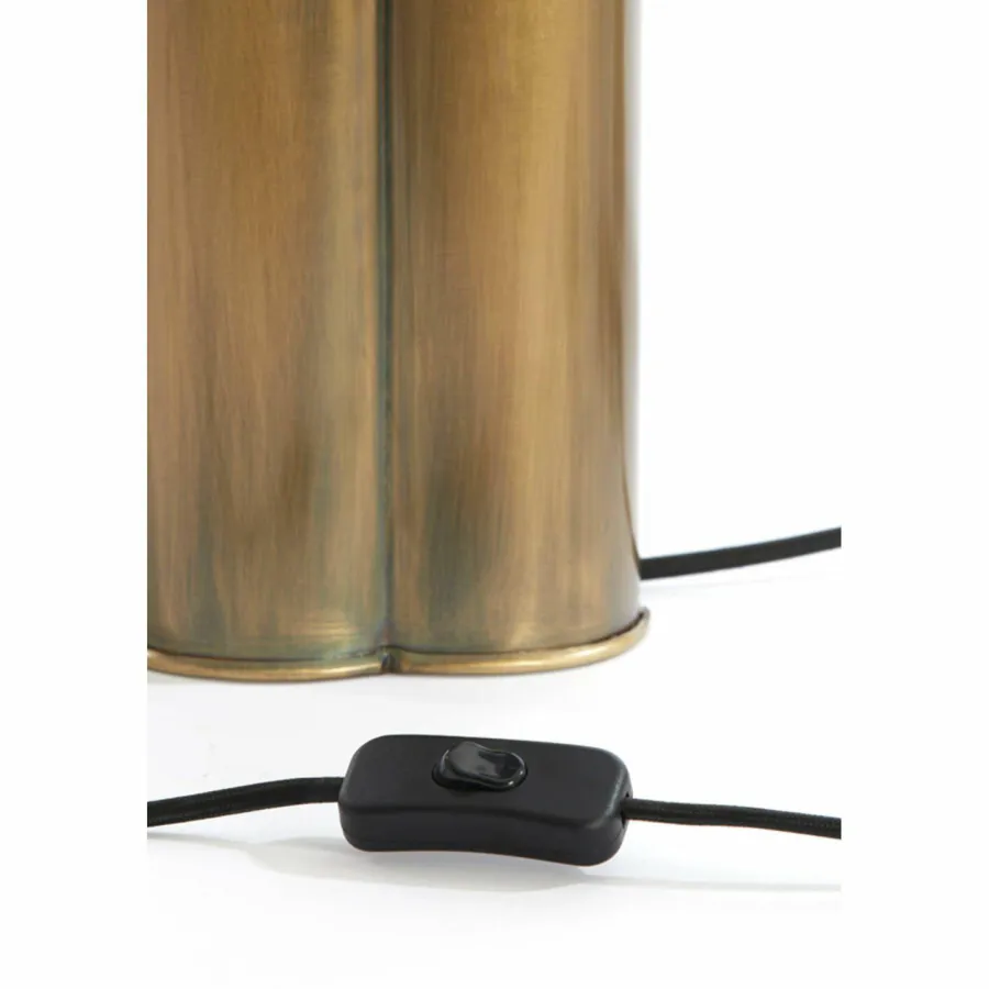 Light en Living Wandlamp 13,5x9,5x20,5 cm FRINGE antiek brons New