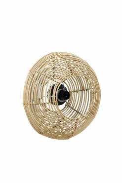 Light en Living Wandlamp Ø40x15 cm MILAN rotan naturel Best
