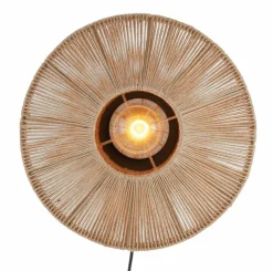 Light en Living Wandlamp Ø43x43 cm LYRA naturel+mat zwart Online
