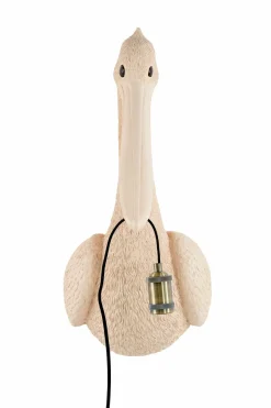 Light en Living Wandlamp 33x28x63 cm PELICAN lichtroze Best