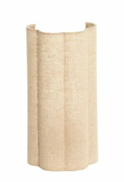 Light en Living Wandlamp E14 15x10x30,5 cm FRINGE naturel Sale