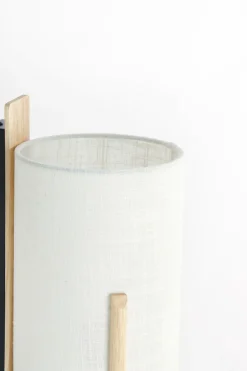 Light en Living Wandlamp 22X18X36 cm Litto naturel+Linnen wit Clearance