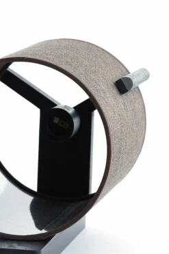 Light en Living Wandlamp 22X18X36 cm Litto zwart+Linnen donkerbruin Online