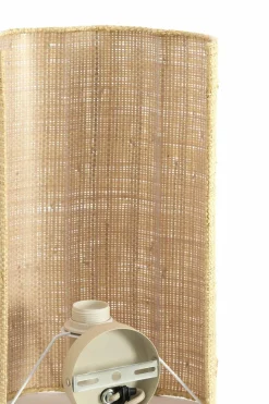 Light en Living Wandlamp 26x15,5x40 cm VERDANTIA raffia naturel New