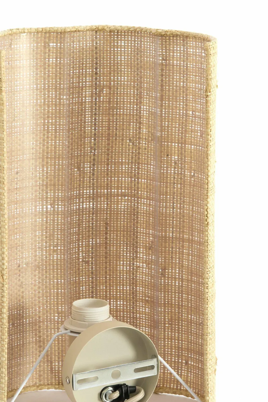 Light en Living Wandlamp 26x15,5x40 cm VERDANTIA raffia naturel New