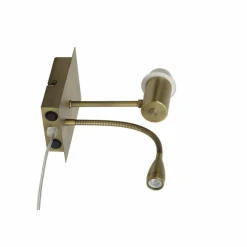 Light en Living Wandlamp+ledflex 20x11x35 cm REGINA antiek brons Online