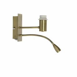 Light en Living Wandlamp+ledflex 20x11x35 cm REGINA antiek brons Online