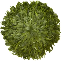 Light en Living Wandornament Ø80 cm PLUM olijf groen Discount