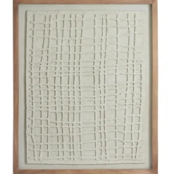 Light en Living Wandornament 74x2x90 cm HAIKU papier-maché crème Hot