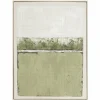 Light en Living Wandornament 60x3,5x80 cm MAREYA olijfgroen+crème Clearance