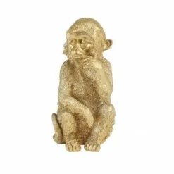 Light en Living Wandornament Aap 19,5 cm goud Clearance