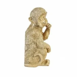 Light en Living Wandornament Aap 19,5 cm goud Clearance