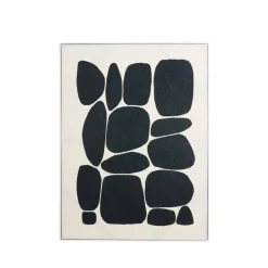 Light en Living Wandornament 90x3,5x120 cm CALDERA crème+zwart Outlet