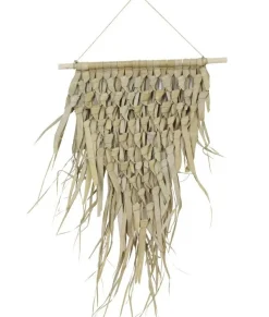 Light en Living Wandornament 45x55 cm KATIOLA palm blad Outlet