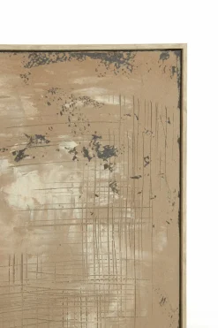 Light en Living Wandornament 90X3X120 cm ZIRELLE creme+zand+bruin Best