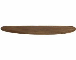 Light en Living Wandplank 49x15x3 cm GINOSU mat donker bruin New