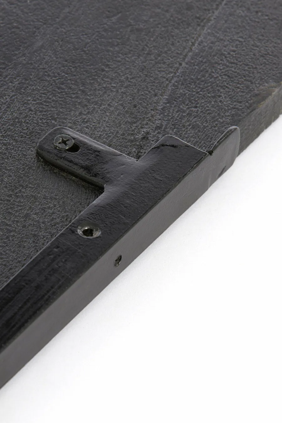 Light en Living Wandplank 70x17x2 cm GINOSA hout mat zwart Clearance