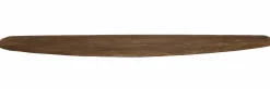 Light en Living Wandplank 80x20x3 cm GINOSU mat donker bruin New