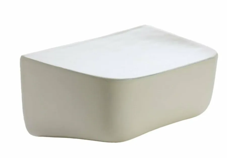 Light en Living Wandplank 32,5x14x18 cm ADAWA glans crème Clearance