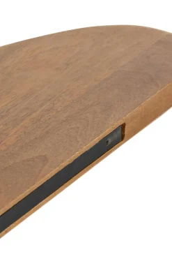 Light en Living Wandplank 70x17x3 cm GINOSU olie bruin Sale