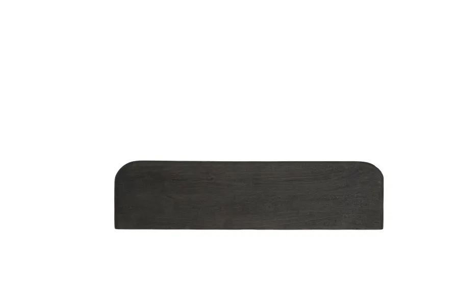 Light en Living Wandplank 70x17x3 cm TARONTU mat zwart Outlet