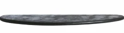 Light en Living Wandplank 110x25x3 cm GINOSA hout mat zwart New